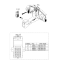 Diagram for 2008 Kia Sorento Relay Block - 911713E930