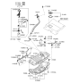 Diagram for 2008 Kia Sorento Fuel Filter - 319114D500