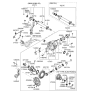 Diagram for 2008 Kia Sorento Differential - 530003E940