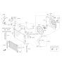 Diagram for Kia Sportage Cooling Fan Assembly - 253802S500