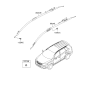 Diagram for 2014 Kia Sportage Air Bag - 850203W500