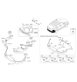 Diagram for Kia Headlight Bulb - 1864227008N