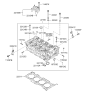 Diagram for Kia Cylinder Head - 221002G200
