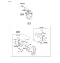 Diagram for Kia Brake Caliper - 581802SA51