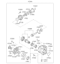 Diagram for 2013 Kia Sportage Transfer Case - 473003B630