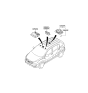 Diagram for 2010 Kia Sportage Dome Light - 928503W000WK