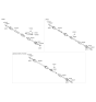 Diagram for Kia Sportage Axle Shaft - 495013W550