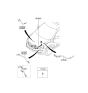 Diagram for 2012 Kia Sportage Battery Cable - 918503W020