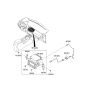 Diagram for 2012 Kia Sportage Antenna Cable - 965953W000