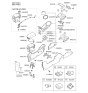 Diagram for 2010 Kia Sportage Seat Switch - 933403W010GAH