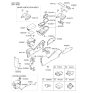 Diagram for 2010 Kia Sportage Shift Indicator - 846523W020AK5