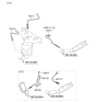 Diagram for 2010 Kia Sportage Oxygen Sensor - 392102G380