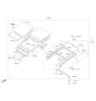 Diagram for 2015 Kia Sportage Sunroof - 816113W000