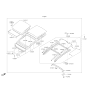 Diagram for 2010 Kia Sportage Sunroof - 816113W000