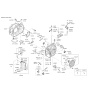 Diagram for 2011 Kia Sportage Transmission Mount - 452183B645