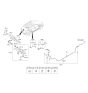 Diagram for 2013 Kia Sportage Wiper Blade - 988503W000