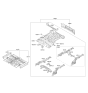 Diagram for 2013 Kia Sportage Floor Pan - 655003W270