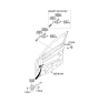 Diagram for Kia Door Check - 793803W000