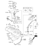 Diagram for Kia Sportage Fuel Tank Strap - 312102S000