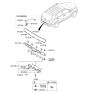 Diagram for 2010 Kia Sportage Door Handle - 812603W000