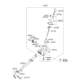 Diagram for 2011 Kia Sportage Shift Knob - 437113W300GAH