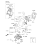 Diagram for Kia Sportage Seat Cover - 883603W250EA2