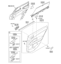 Diagram for 2019 Kia Optima Power Window Switch - 93580D5010SH6