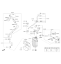 Diagram for Kia Optima Cooling Hose - 282612B720