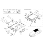 Diagram for 2020 Kia Optima Antenna Cable - 96230D4200