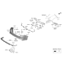 Diagram for Kia Optima Parking Assist Distance Sensor - 99310D4000EB