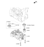 Diagram for 2018 Kia Sorento Oil Cooler - 264102G101