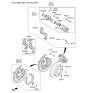 Diagram for 2016 Kia Optima Brake Pad Set - 58302C1A15