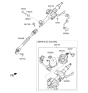 Diagram for 2019 Kia Optima Steering Column - 56310D5501