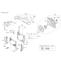 Diagram for Kia Cooling Fan Module - 25385D5200