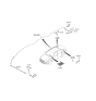 Diagram for 2019 Kia Optima Antenna Mast - 96210D5101SWP