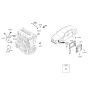 Diagram for 2020 Kia Optima Engine Control Module - 391712GJL6
