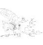 Diagram for Kia Engine Cover - 292402E000