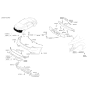 Diagram for Kia Forte Koup Bumper - 86697A7250