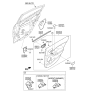 Diagram for 2016 Kia Forte Power Window Switch - 93581A7100