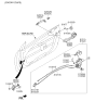 Diagram for 2015 Kia Forte Door Lock Actuator - 81310A7031