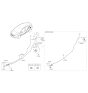 Diagram for 2016 Kia Forte Fuel Door - 69510A7001