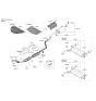 Diagram for 2014 Kia Forte Koup Exhaust Hanger - 287803X000