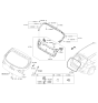 Diagram for Kia Forte Koup Tailgate Lock - 81230A7500