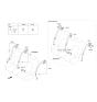 Diagram for 2016 Kia Forte Koup Seat Belt - 89810A7500WK