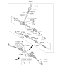 Diagram for 2018 Kia Forte Rack And Pinion - 56512A5000