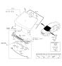 Diagram for 2016 Kia Forte Windshield - 86111A7110