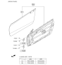 Diagram for Kia Forte Koup Door Hinge - 793303X200