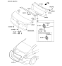 Diagram for Kia Forte Door Lock Actuator - 81230A7030