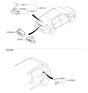 Diagram for Kia Forte Koup Dome Light - 92620A6000