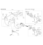 Diagram for Kia Soul A/C Compressor Cut-Out Switches - 976742B300